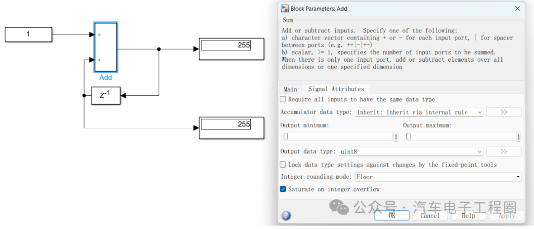 Data Overflow Handling in ECU Application Layer Model Development
