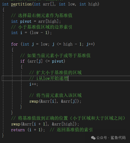 Detailed Explanation of Quick Sort Implementation in C