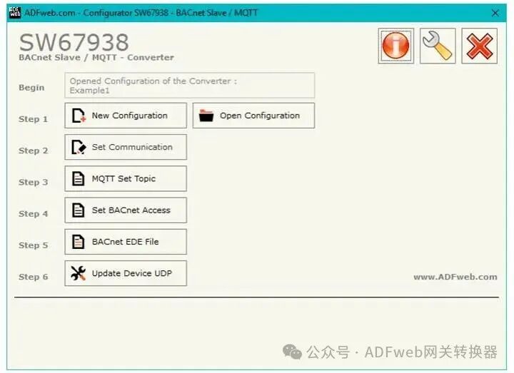 BACnet to MQTT - ADFWEB Gateway Converter