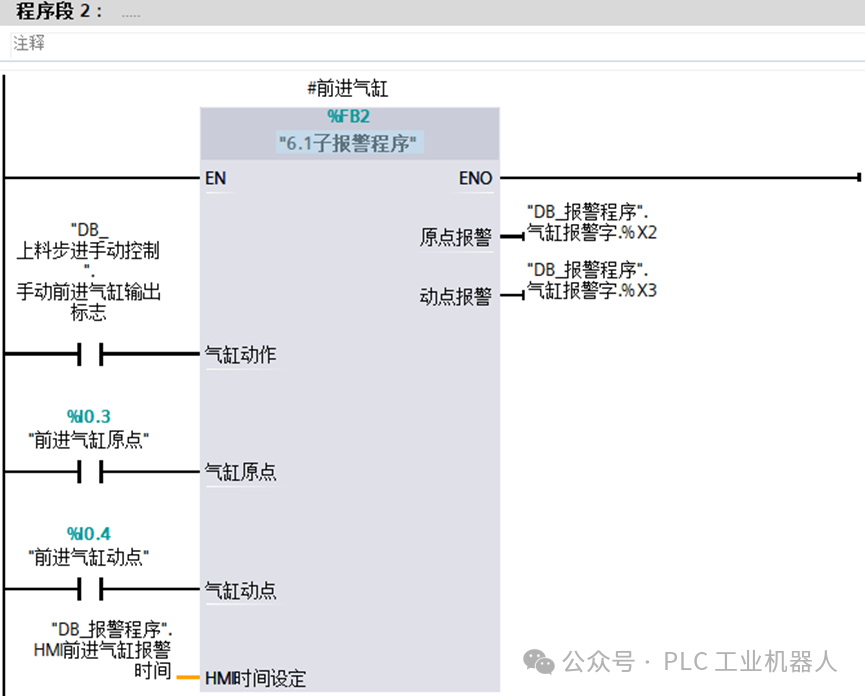 Universal PLC Program Framework: Writing Alarm Programs