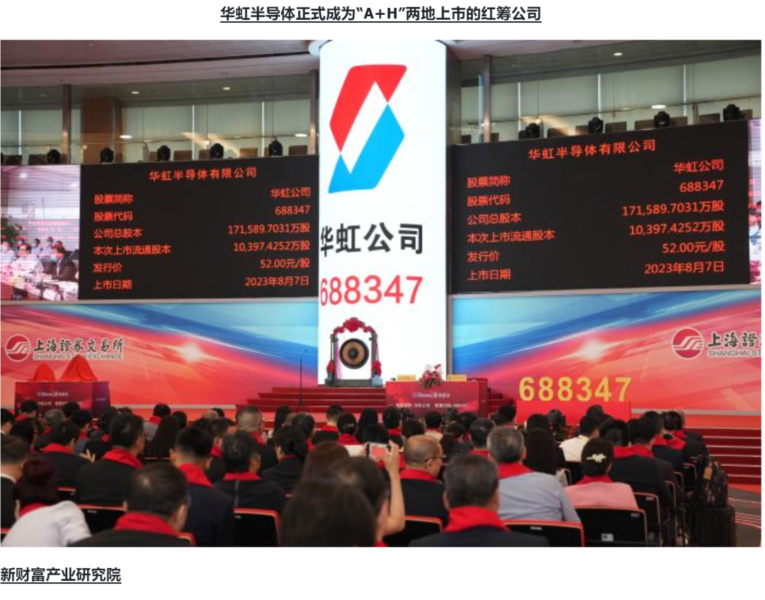 China's Industrial Narrative: Huahong Semiconductor