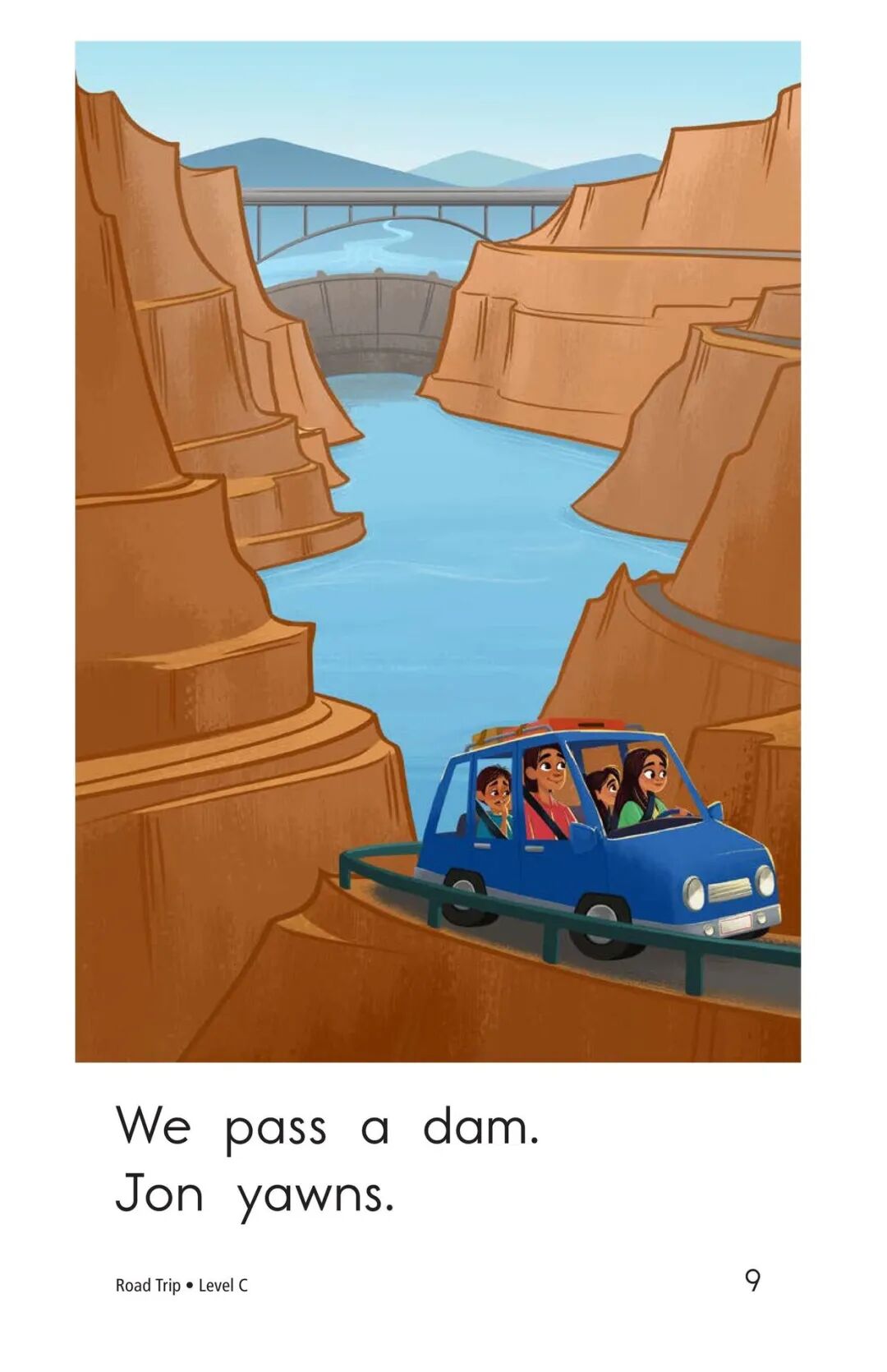 RAZ Level C Reading: 'Road Trip'