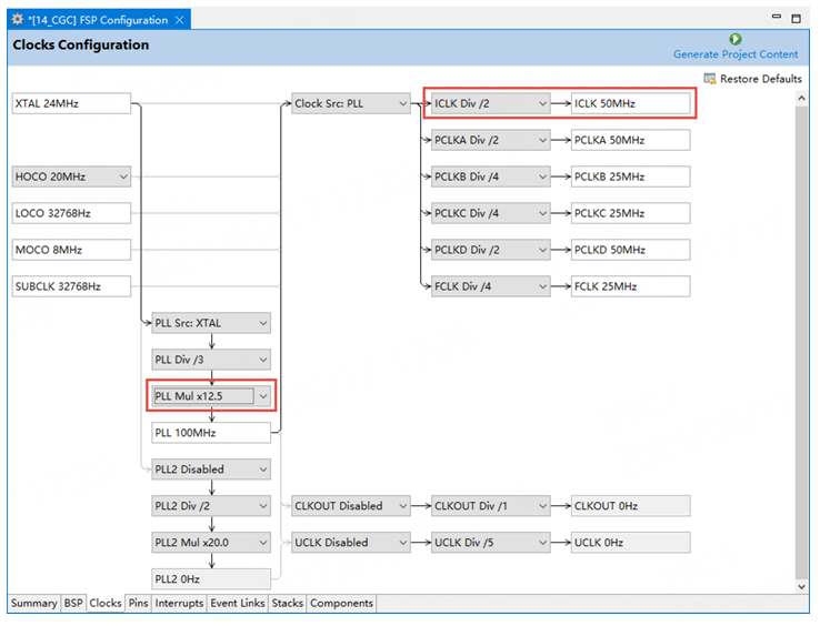 Experiment 1: Configuring the System Clock