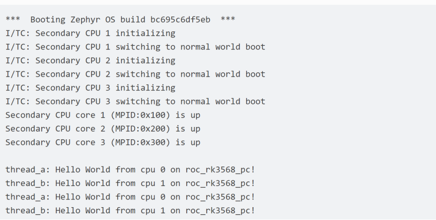 Zephyr RTOS on RK3568 Solution Merged into the Official Zephyr Community