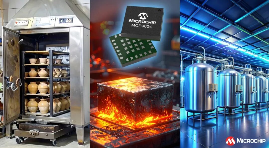 Microchip Launches Four-Channel Integrated Thermocouple Conditioning IC MCP9604 Achieving ±1.5°C System Measurement Accuracy