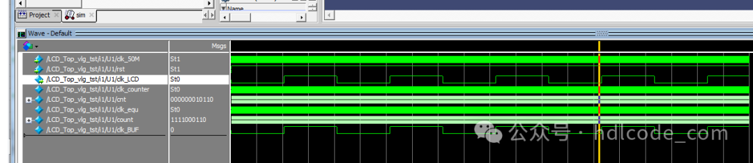 LCD1602 Module Driver Code Design in Verilog for Quartus Development Board