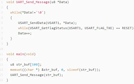 Various Methods for Sending Strings via STM32 UART