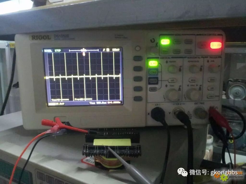 Another Method to Detect Switch Power Supply Transformers Using an Oscilloscope