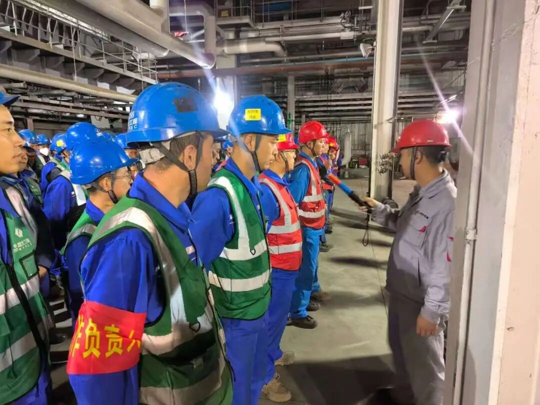 Progress of Level C Maintenance for Unit #3 at Jinyang Power Plant
