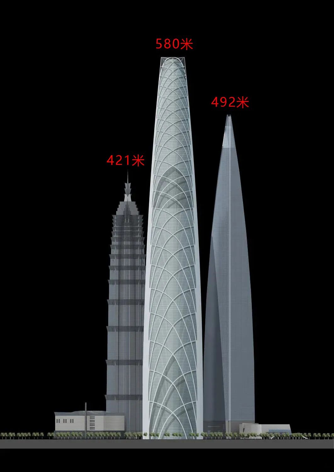 The Shanghai Tower Design by SOM: How Does It Compare to Gensler's Design?