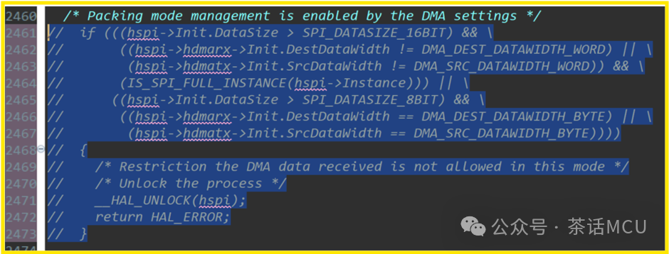 SPI 32-Bit Wide DMA Transmission Failure Issue