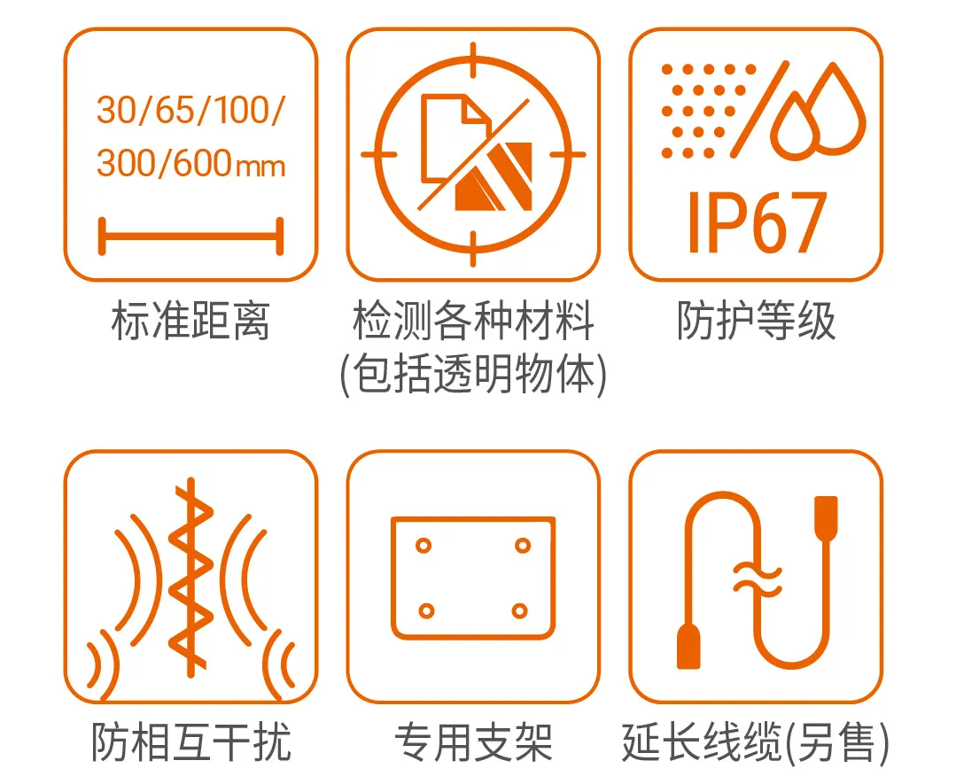 BD Series Laser Displacement Sensors (Retroreflective Type): Stable Measurement of Mirror or Transparent Materials
