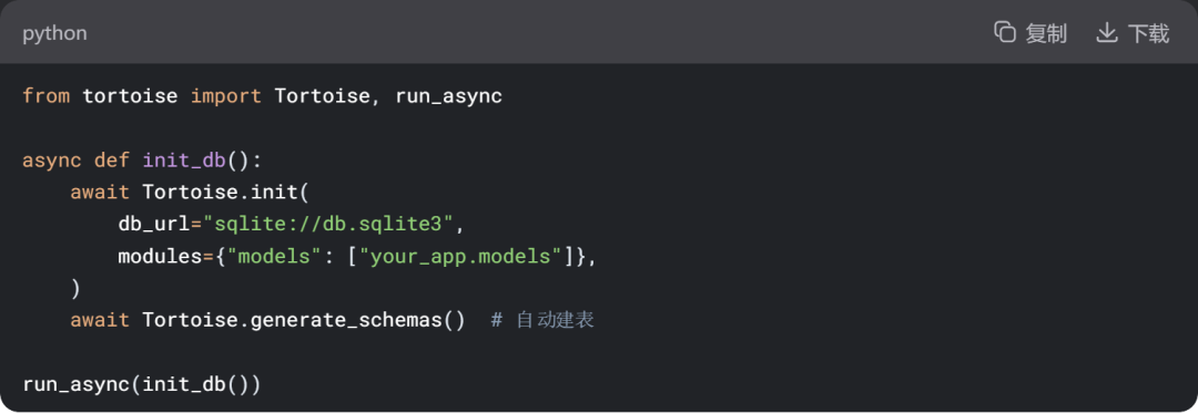 Tortoise ORM: A New Choice for Asynchronous ORM in Python, Making Database Operations Lightning Fast!