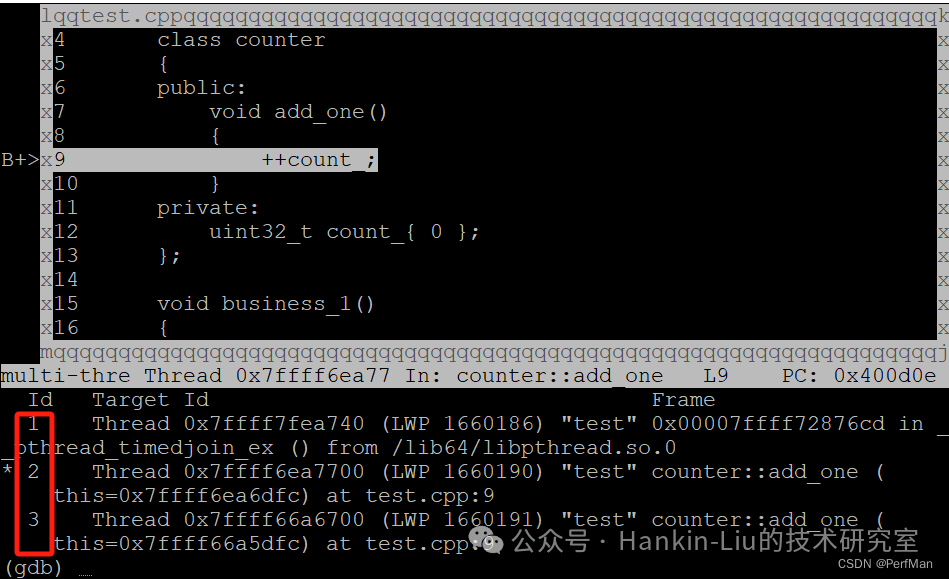 Debugging C++ Multithreaded Programs with GDB