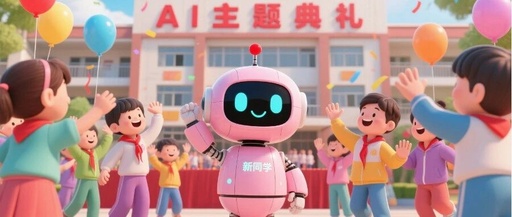 The Future is Here! The Robot 'New Classmate' Takes Office, AI-Themed Ceremony Kicks Off an Innovative Journey