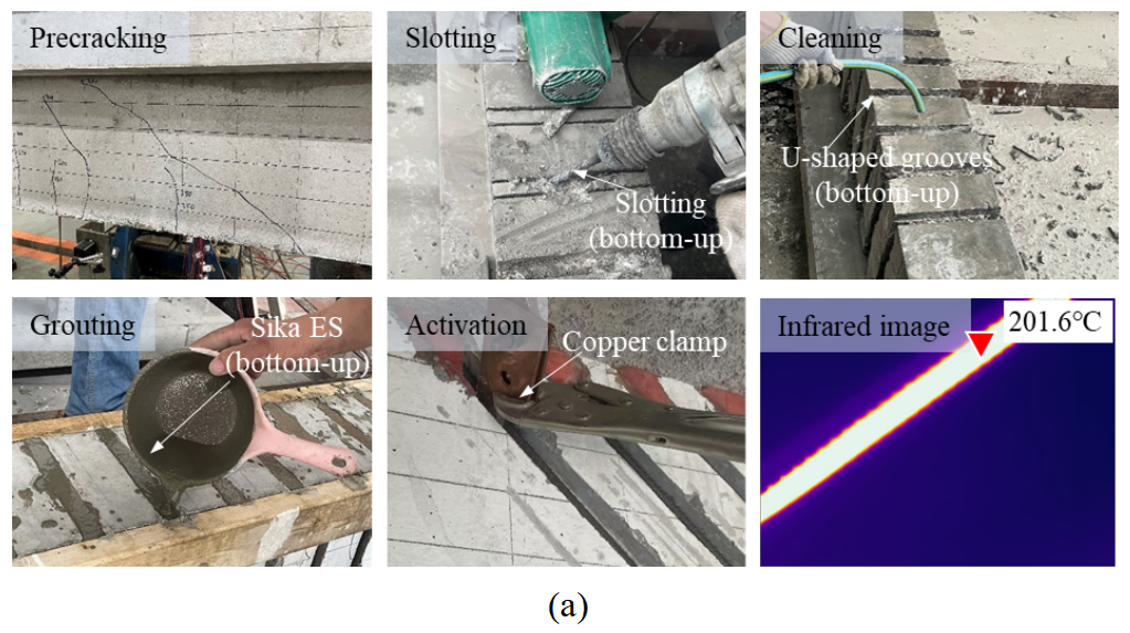 Research on the Shear Performance of Damaged Concrete T-beams Strengthened with Diagonal Embedded Fe-SMA Bars