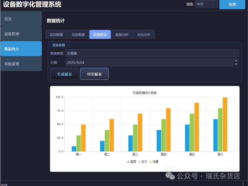 QT C++: Device Digital Management System (Data Report Module)