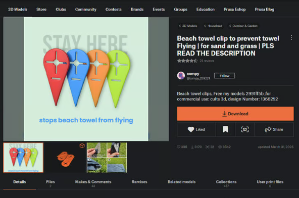 5 Essential 3D Printed Items for Your Beach Vacation