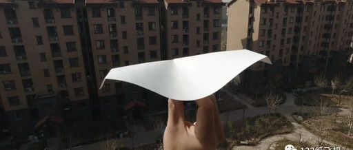 The Most Elegant Paper Airplane in the World: Zephyr Curved Wing Paper Airplane