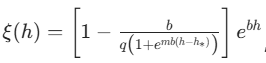 Maximum Precipitation Height