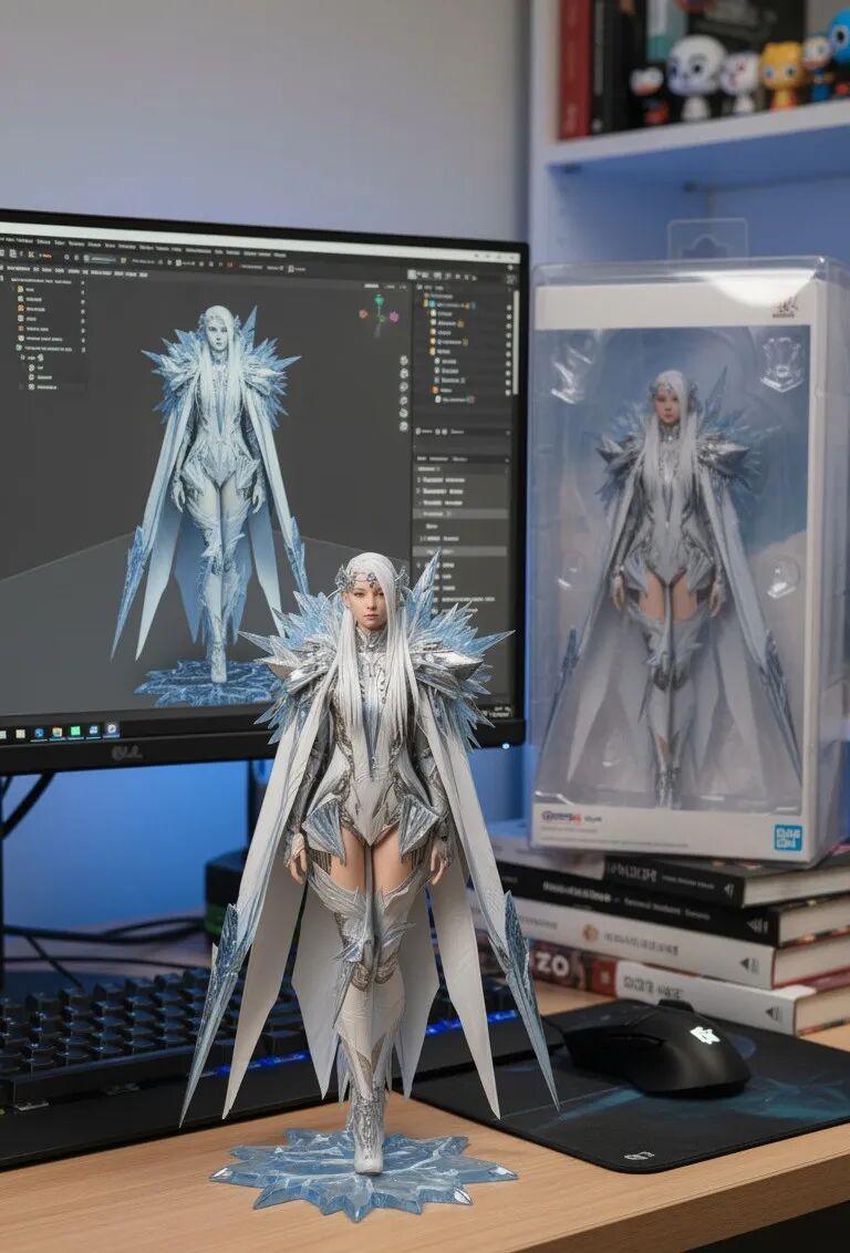 How Are the Popular Desktop Figurines Made? What is Nano Banana?