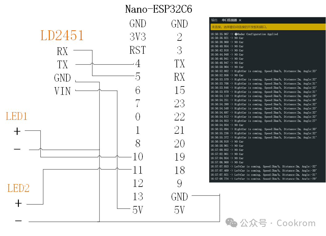 Home Assistant Smart Home (LD2451 Rear Vehicle Detection)