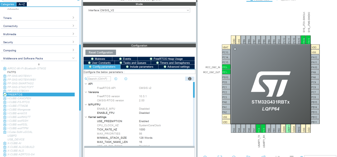 FreeRTOS Queue Management