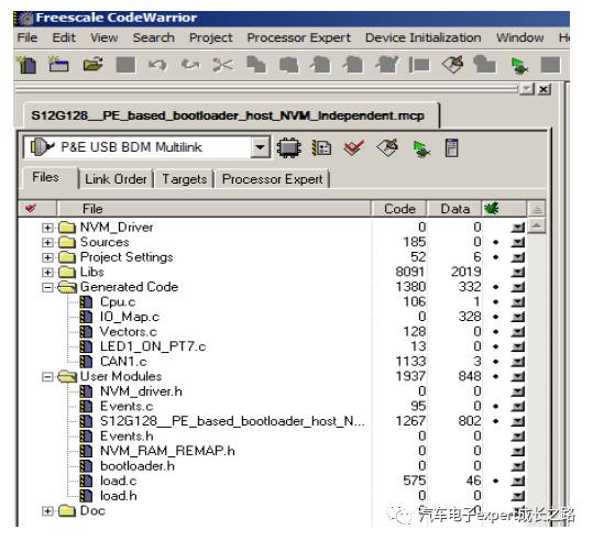 Development of Automotive Electronic ECU BootLoader Based on CAN Bus Communication for S12(X) Series MCU Independent NVM Driver Safe Bootloader