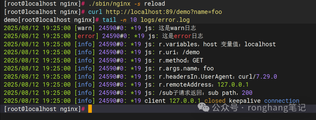 Summary of Methods and Properties of the HTTP Object in the Nginx JS Module