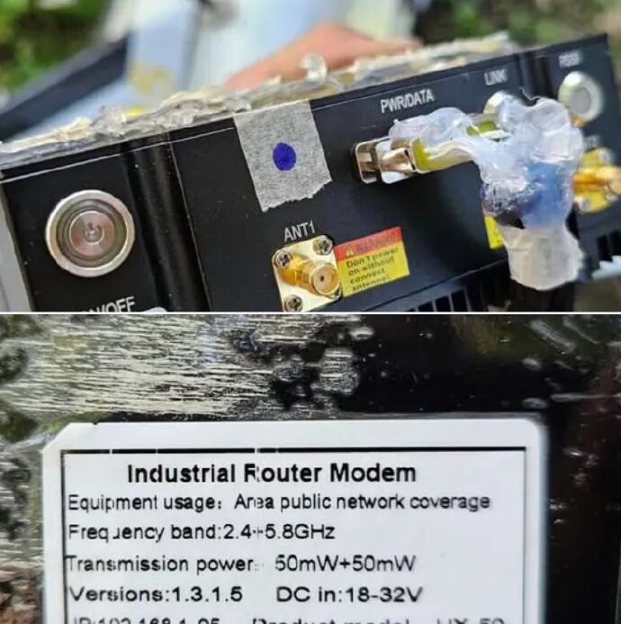 The Communication Module and Forward-Looking Camera of the Russian Army's "Cineraria-2" Drone: Do They Look Familiar to You?