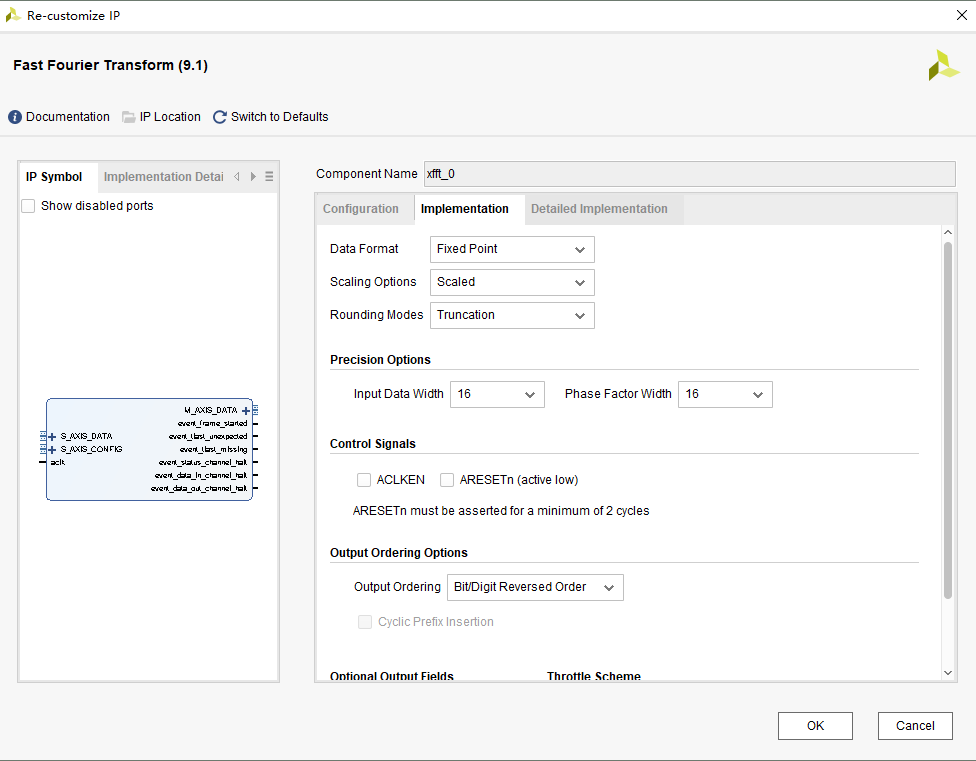 Introduction and Simulation of Xilinx FFT IP
