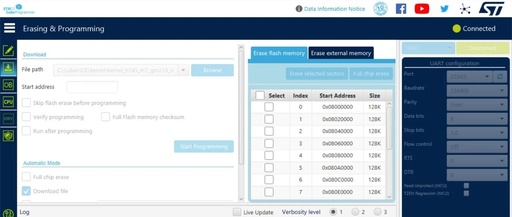 Steps to Update the PLC [STM32] Kernel