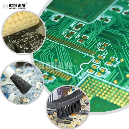 Don't Let Flux Residue Ruin High-Precision Circuits! PCB Cleaning Roller Brushes