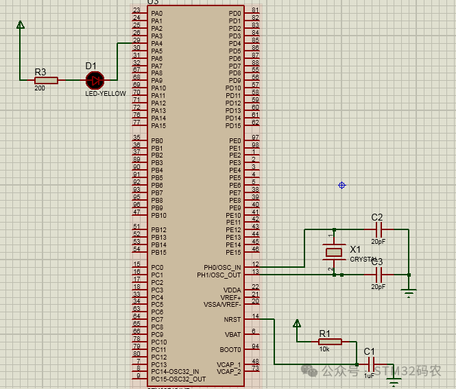 Lesson 1: STM32F4 + Proteus + LED (Standard Library)