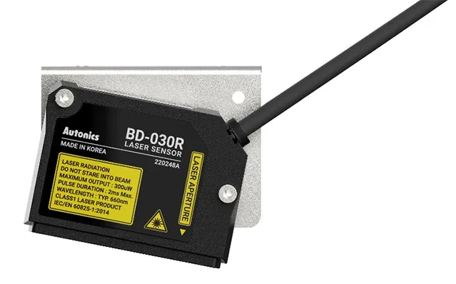 BD Series Laser Displacement Sensors (Retroreflective Type): Stable Measurement of Mirror or Transparent Materials