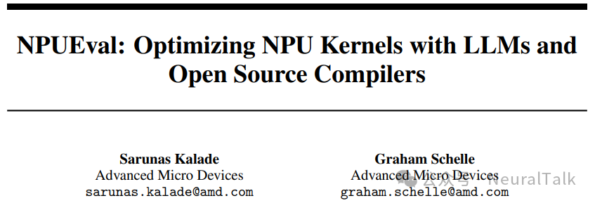 NPUEval: Evaluating AMD Hardware LLM Vectorization NPU Kernel