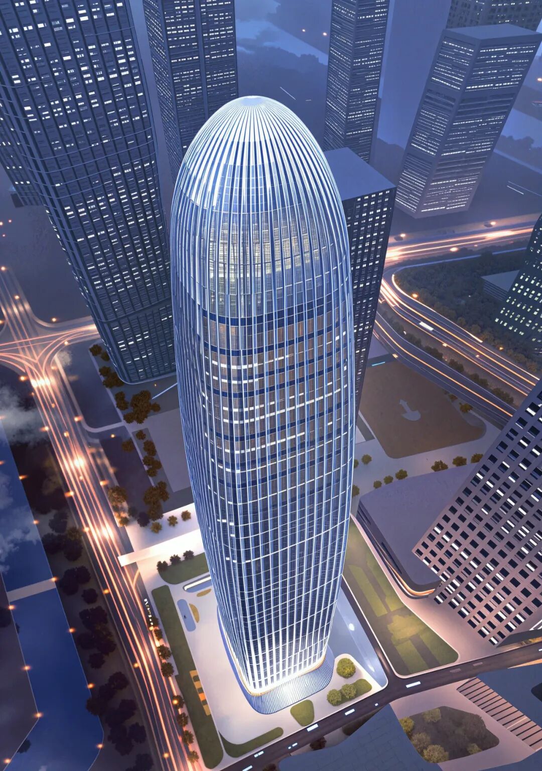 SOM Project: Guangzhou Star River Bay Center