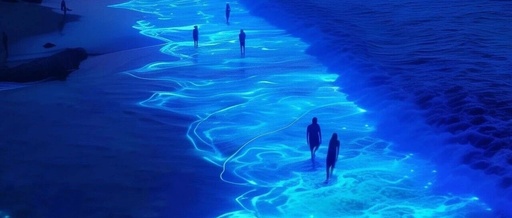 Uart Daily Image | Glowing Beach