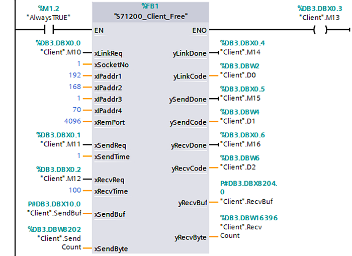 Standardization of Mainstream PLC Socket TCP Client Communication