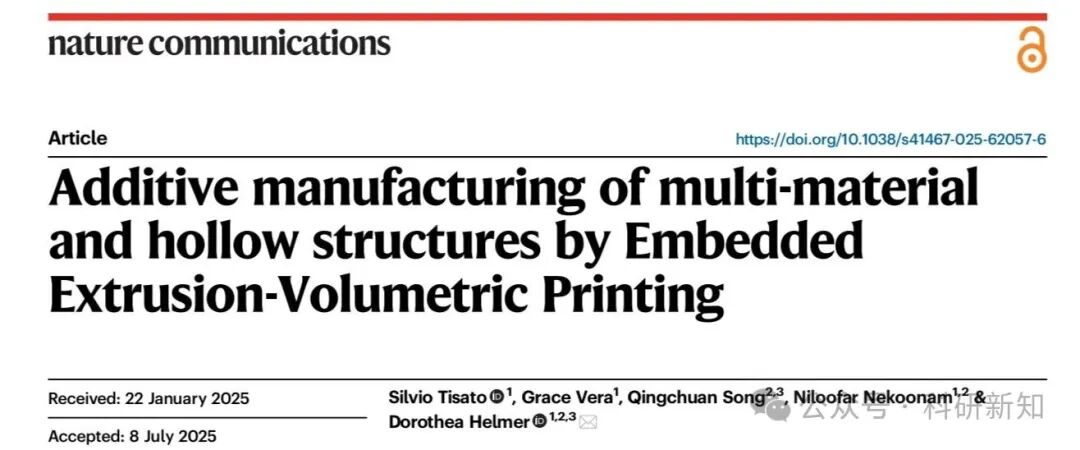Research Update: New Strategies for Multi-Material 3D Printing - Embedded Extrusion and Volumetric 3D Printing