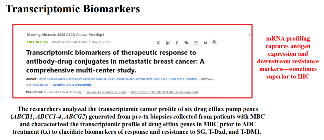 Biomarkers for ADCs: IHC and Beyond