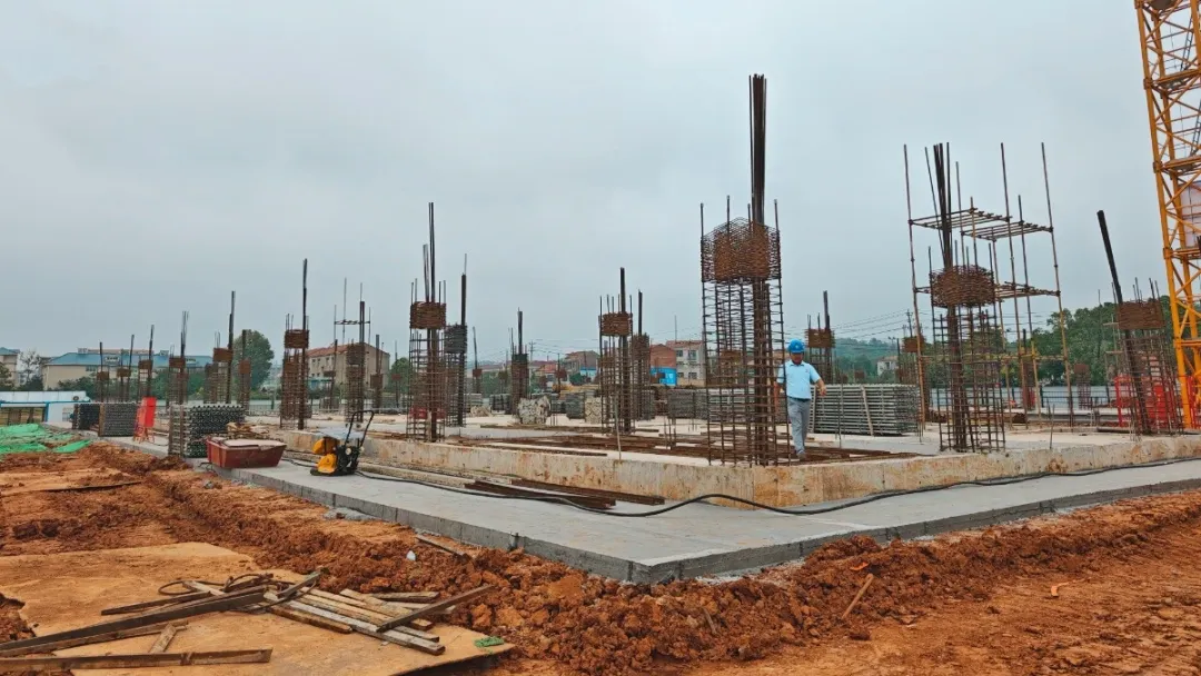 Strong Progress in the Semiconductor Industrial Park of Huarong District Aiming for Completion by Year-End