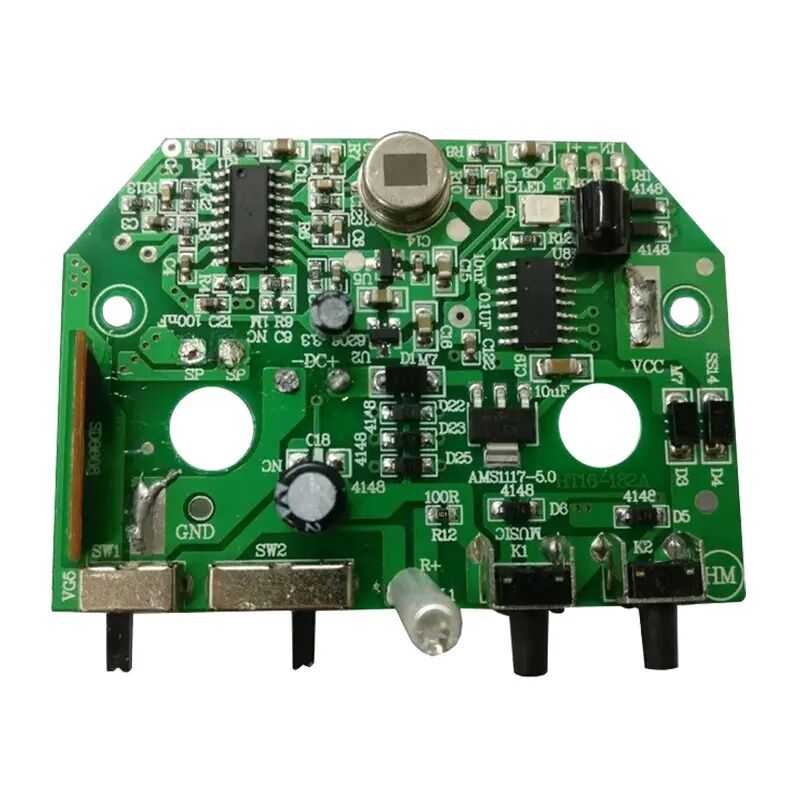 Design of the Main Control Board for Infrared Sensor Voice Prompt Chip PCB Circuit for Welcome Device