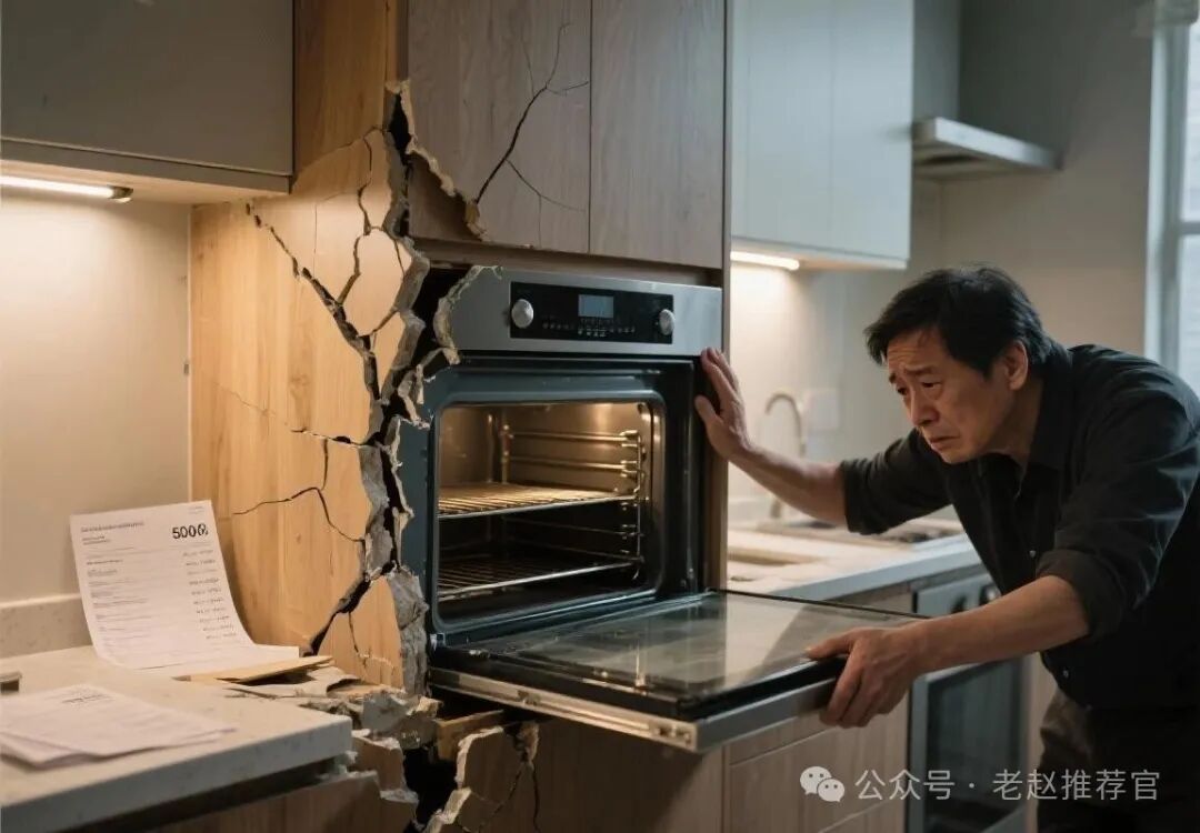 Embedded Kitchen Appliance Installation Mishap: Spending an Extra 5000 Yuan to Redo Cabinets