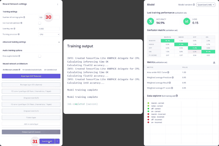 Offline Voice Control Without Cloud - ESP32 + INMP441 On/Off Recognition