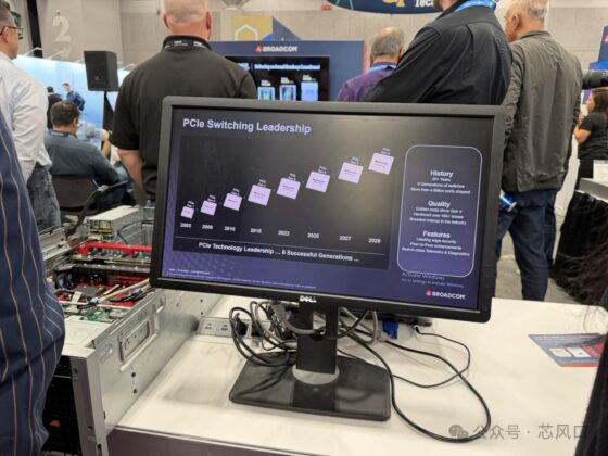 Broadcom Showcases PCIe Gen6 Switch at SC25