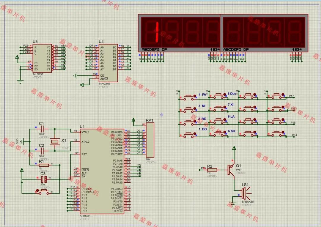 Design of an Electronic Piano Based on the 51 Microcontroller