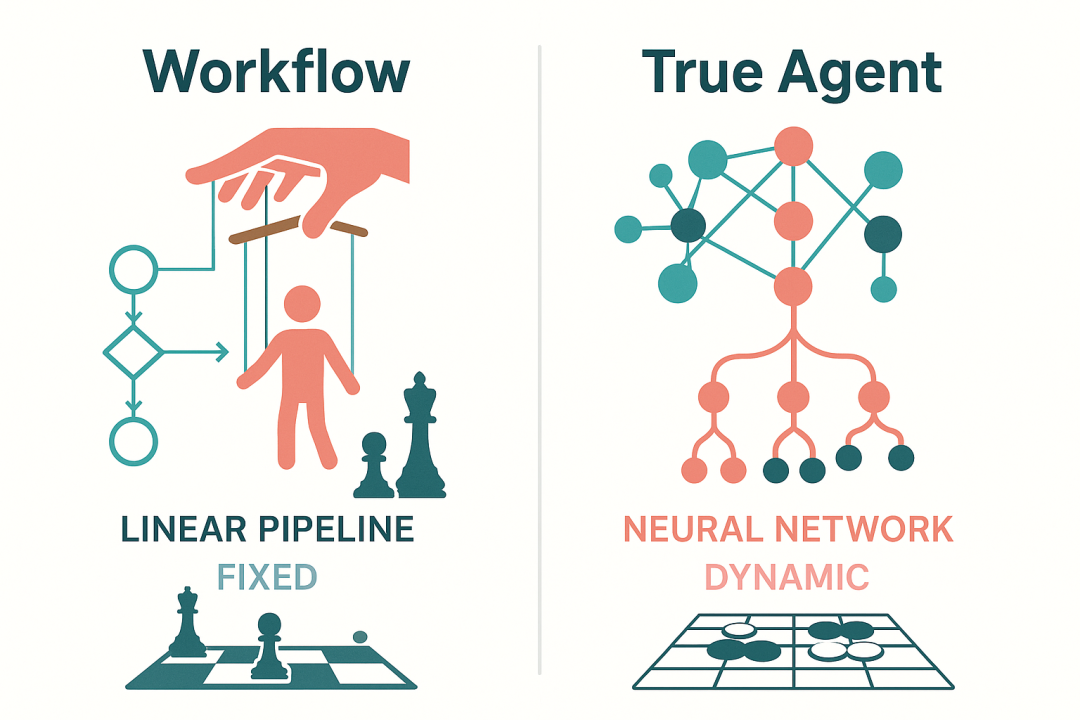 The Illusion of AI Agents: Why 95% of 'AI Agents' Are Just Rebranded Workflows