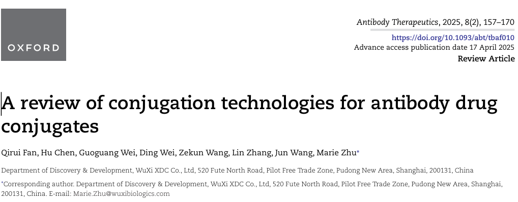Comprehensive Analysis of ADC Conjugation Technology