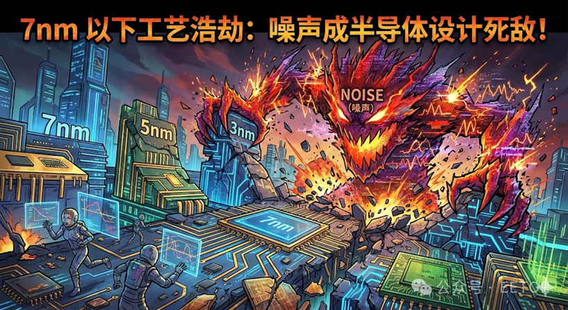 The Catastrophe of Sub-7nm Processes: Noise Becomes the Arch-Nemesis of Chip Design!